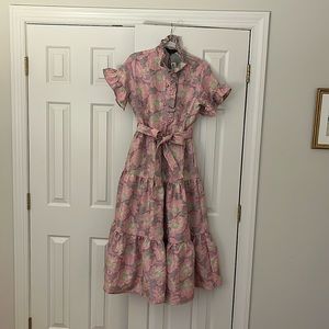 Long dress with bow  Abbey Glass new with tags